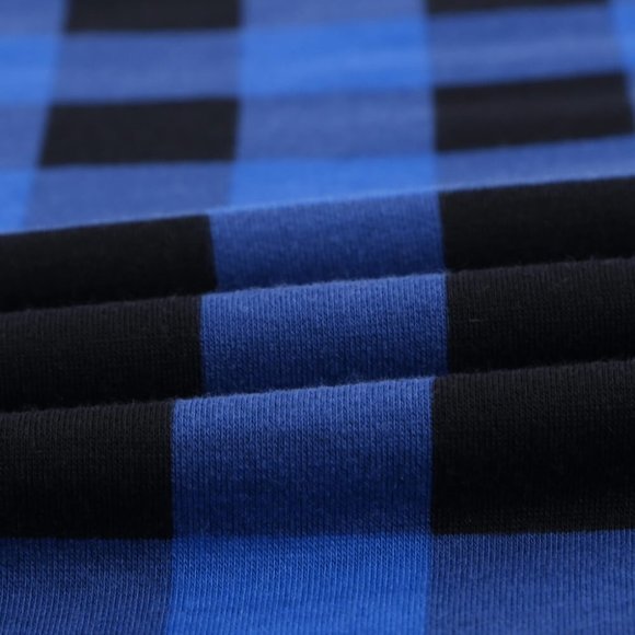 Blue Buffalo Plaid Pajama Set - Picture 6 of 7